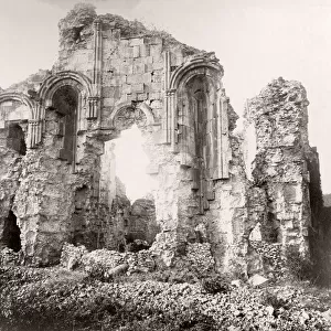 Caucasus Georgia - ruined monastery Kutaisi