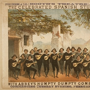 The celebrated Spanish Students with Abbeys Humpty Dumpty C