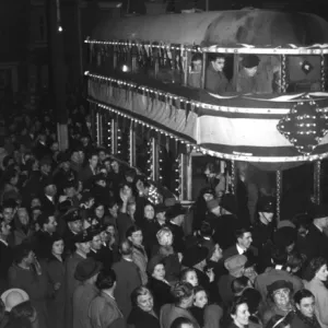 Celebration of the journey of the last tram in Southampton