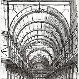 Cell wing at Pentonville Prison