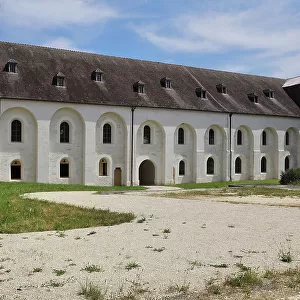 Cellar, Clairvaux Abbey, Ville-sous-la-Ferte, Aube, France