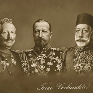 Four Central Powers of the First World War