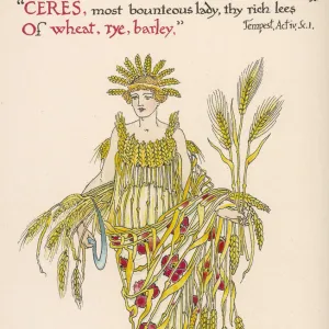 Ceres - Demeter Crane 1889