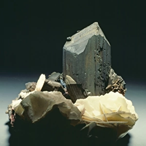 Chalcosine, from the St Ives Consols mines, Cornwall