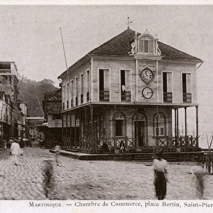 Chamber of Commerce, Saint Pierre, Martinique