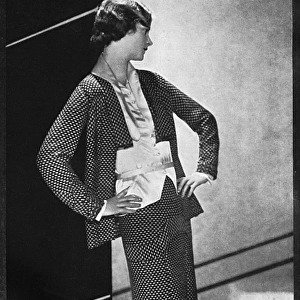 Chanel tweed suit, 1929