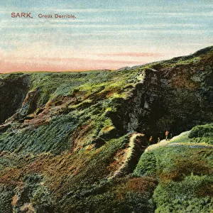 Channel Islands - Sark - Creux du Derrible cave