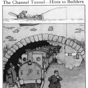 The Channel Tunnel - hints to builders, Heath Robinson