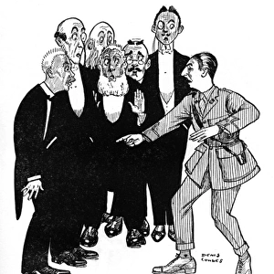 And Then They Charged Us by Denis Cowles, WW1 cartoon