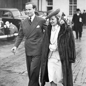 Charles Hughesdon and his wife the actress Florence Desmond