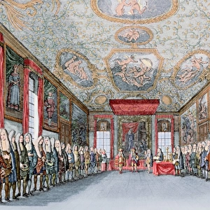 Charles VI of Habsburg (1685-1740). Proclamation of the Arc