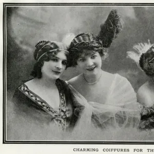 Charming coiffures for the spring season 1912