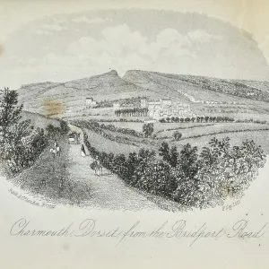 Charmouth, Dorset from the Bridport Road Charmouth, Dorset from the Bridport Road