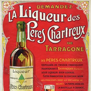 Chartreux liqueur advertisement