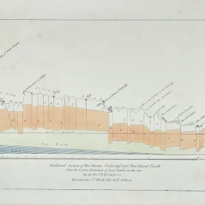 Chasm, Undercliff and New Raised Beach - Great Bindon Chasm, Undercliff and New Raised Beach - Great Bindon
