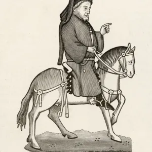 Chaucer / Horse / Canterbury