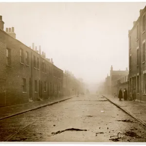 Cheerless Street Scene