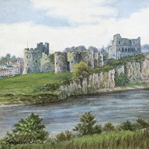 Chepstow Castle, Wye Valley, Monmouthshire, South Wales