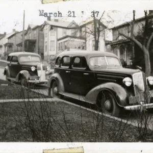 Two Chevrolet Vintage Cars