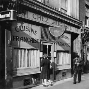 Chez Auguste on Old Compton Street, Soho