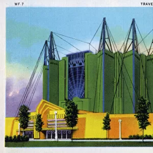Chicago Worlds Fair 1933 - Travel Building