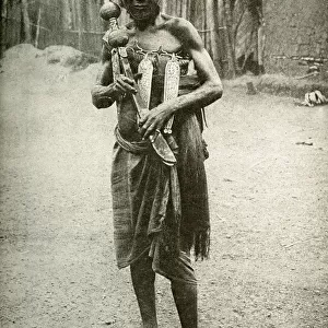 Chief sword-bearer to the King, Gold Coast, West Africa
