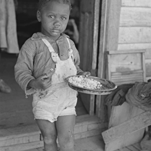 Child of sharecropper, Southeast Missouri Farms