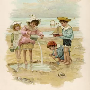Children and Boat Pool