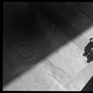 Children casting shadows, Valencia, Spain