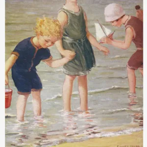 Children / Paddling 1922