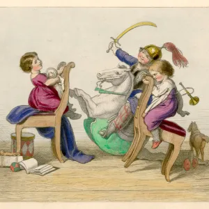 Children Playing 1852