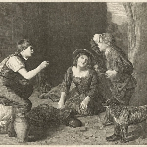Children Playing a Game