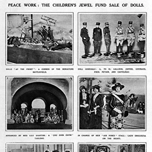 Childrens Jewel Fund Sale of Dolls, WW1