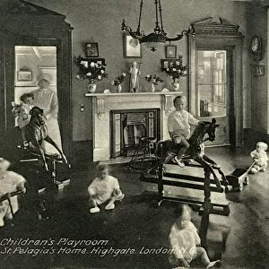 Childrens Playroom, St Pelagias Home, Highgate