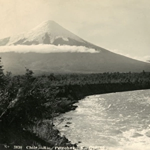 Chile - Rio Petrohue and the Osorno Volcano