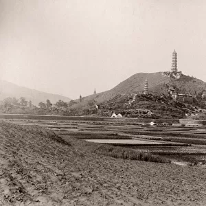 China c. 1880s - view, probably Peking, Beijing area