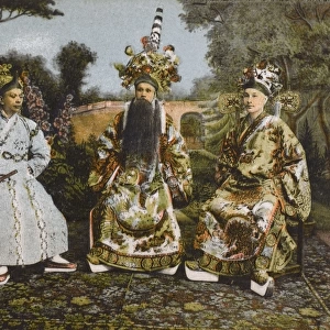 China - Hong Kong - Chinese Actors in lavish costumes