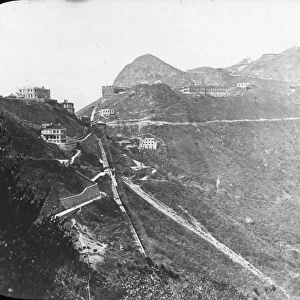 China - Hong Kong shweing peak and peak railway