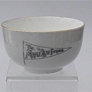 China sugar bowl One with Britain, Heart and Soul