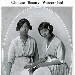Chinese beauty westernised, 1915