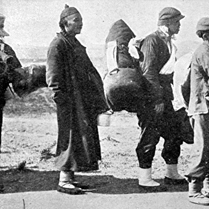 Chinese Coolies leaving South Africa, 1907
