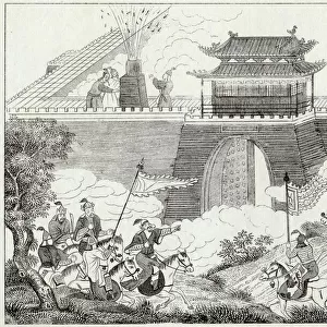 Chinese Emperor Wu Wang creates loud explosions