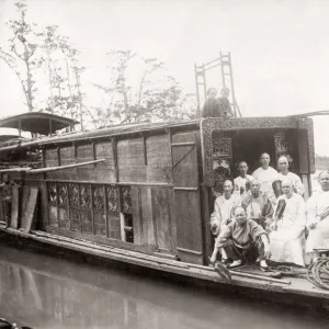 Chinese pleasure boat, China, c. 1890