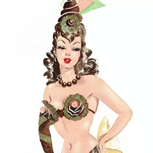 Chocolate Girl - Murrays Cabaret Club costume design