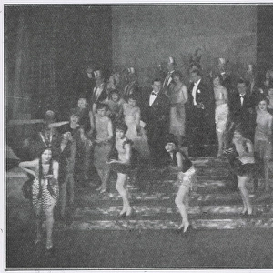 Chorus of The Midnight Follies cabaret show, London (1927)