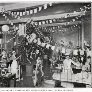 Christmas Day at the North Eastern Hospital 1904