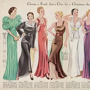 Christmas Frocks 1935