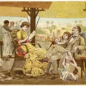 Navidad en la India, 1881 Navidad en la India, 1881