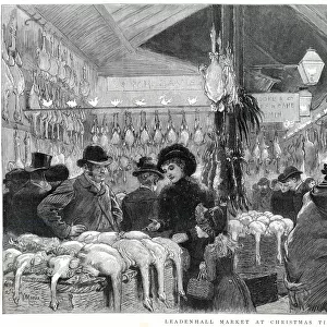 Christmas shopping, 1884
