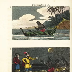 Christopher Columbus on Hispaniola